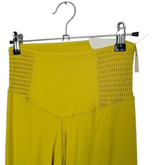 Offline by Aerie Leggings Women's Medium Yellow Hi-Rise Workout Yoga Stretch - Picture 5 of 5